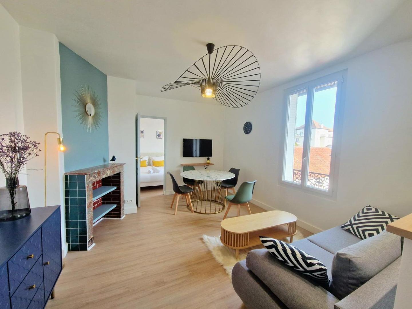L'Etape Pisciacaise / F2 4Pers. De Standing Apartment Poissy Exterior foto