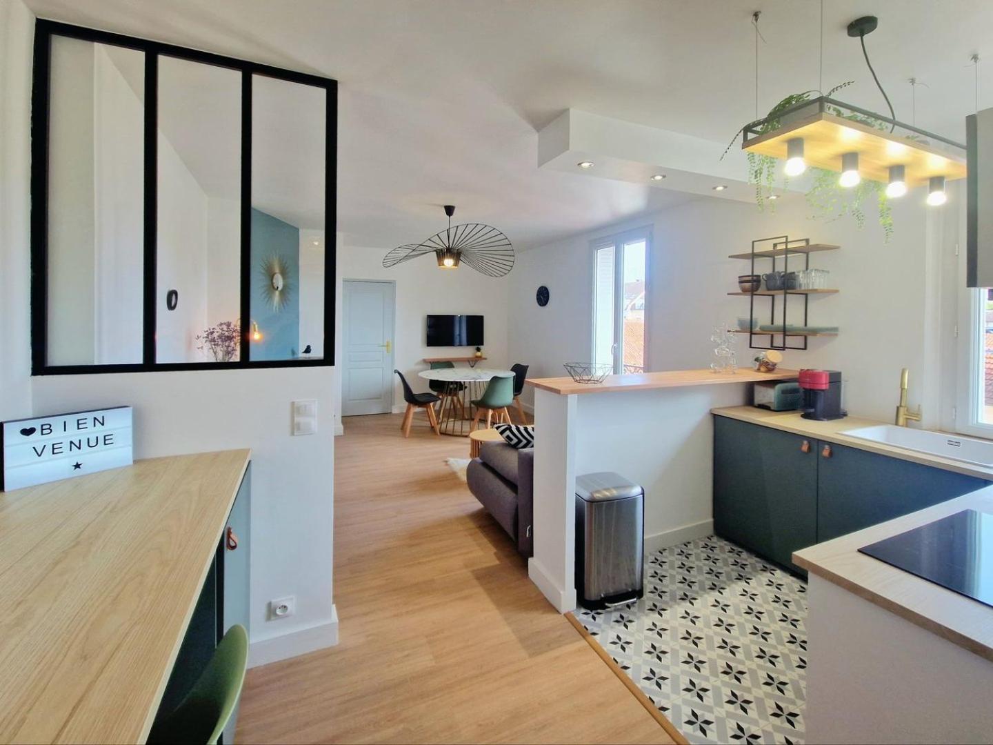 L'Etape Pisciacaise / F2 4Pers. De Standing Apartment Poissy Exterior foto